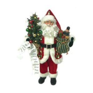 Santa's Workshop 18" Merry Xmas Claus with Lights